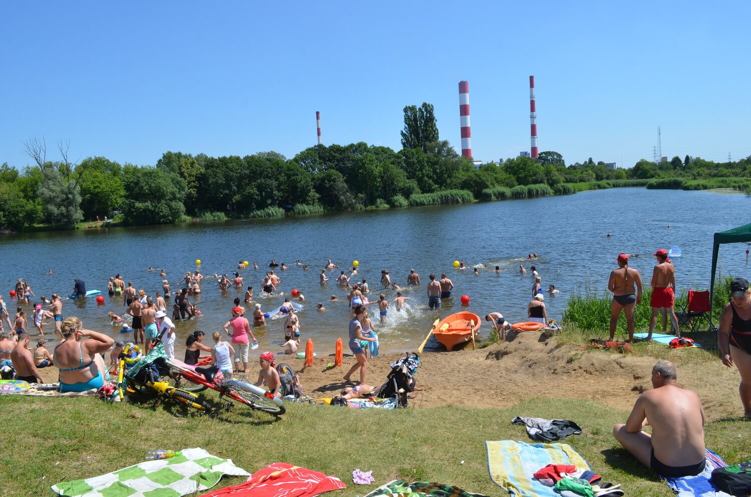 Jeziora w Warszawie